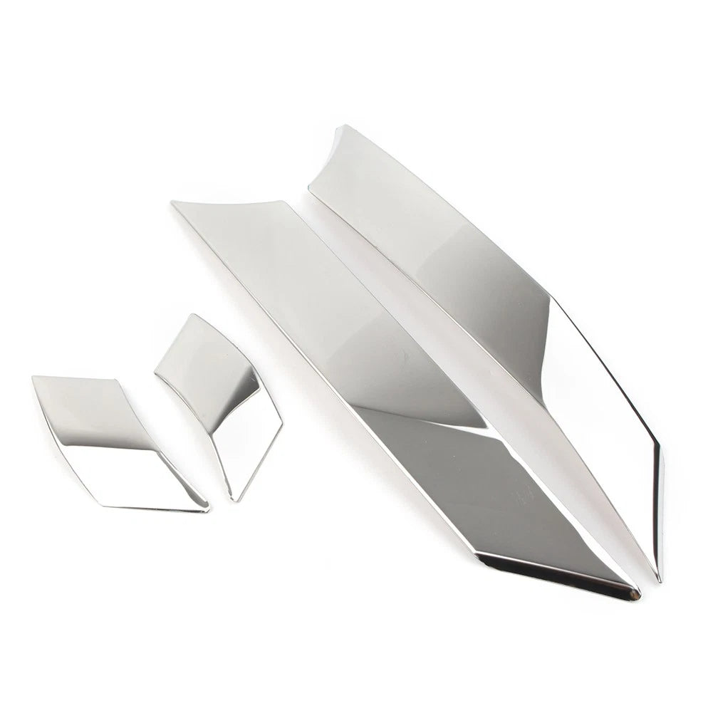 Door Window A C Pillar Post Molding Trim Cover For Toyota Rav4 2019-2021