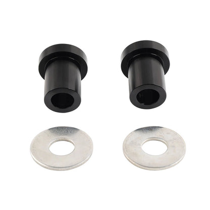 CNC Solid Handlebar Riser Bushings For Harley Touring Road King Softail Black