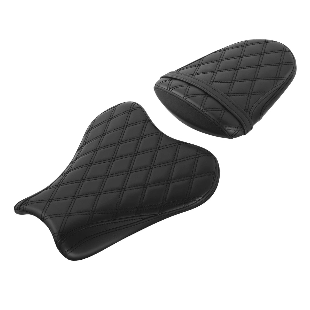 Black Rider Driver & Passenger Seats Fit For Suzuki GSXR1000 2005-2006 05 06 US