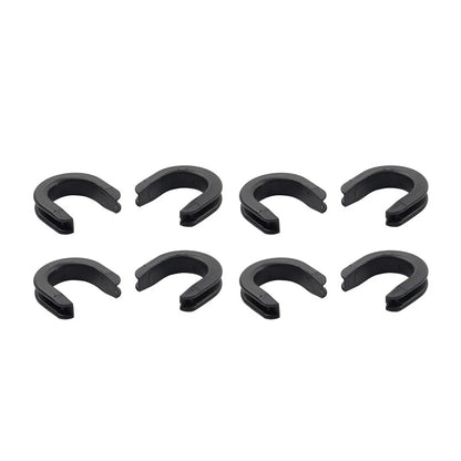 Sissy Bar Luggage Rack Side Plate Mounting Bracket Grommet For Harley 52682-09