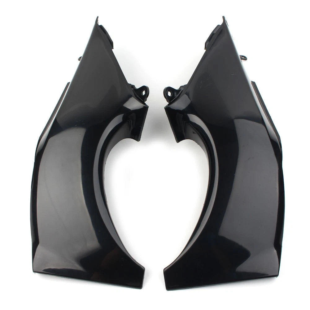 2x Glossy Left& Right Air Duct Tube Cover Fairing for Kawasaki ZX12R 2000 2001