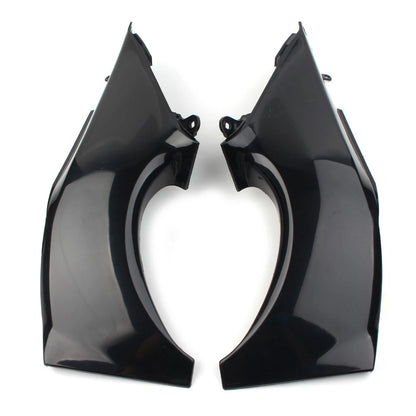 2x Glossy Left& Right Air Duct Tube Cover Fairing for Kawasaki ZX12R 2000 2001