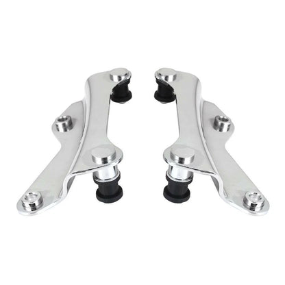 4-Point Chrome Docking Hardware Kit For Harley Touring Road King Glide 14-2020