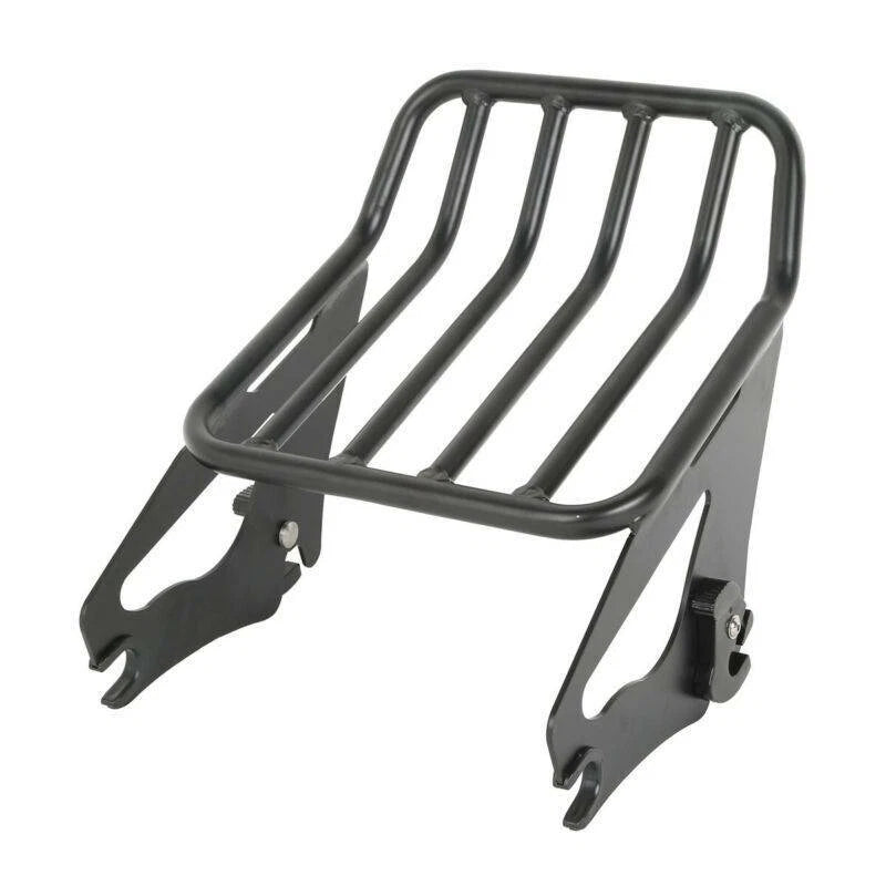 Sissy Bar Backrest Pad Luggage Rack & Docking Kit Fit For Harley Touring 09-13