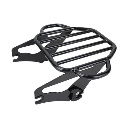 Detachable TwoUp Luggage Rack For Harley Touring Road King Electra Glide 2009-22