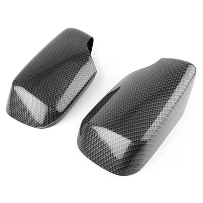 Outer Exterior Rear View Side Mirror Cover Trim For BMW E46 1998-2005 2004 2PCS