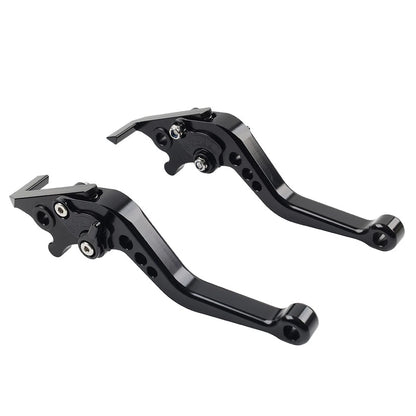 2pcs CNC Adjust Short Brake Clutch Levers Handles For Suzuki SV650 1999-2009