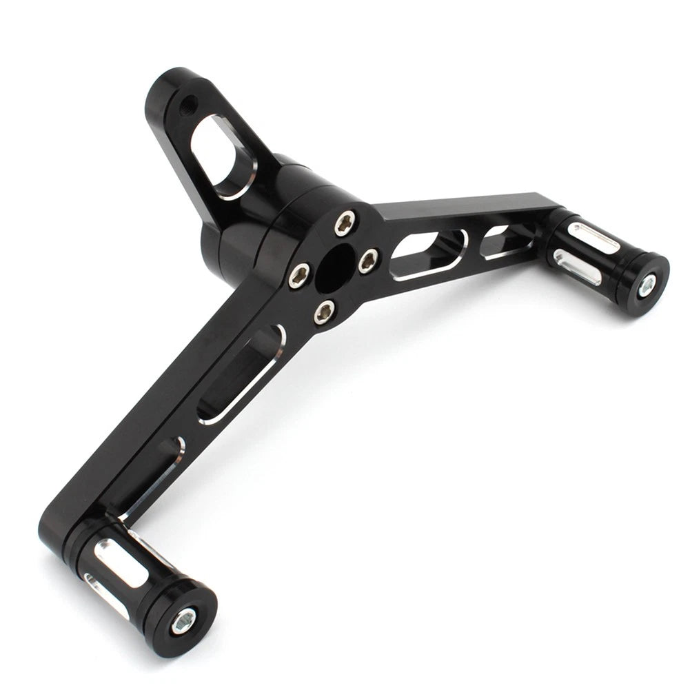 Front Foot Pegs Heel Toe Shifter Lever For Harley Sportster XL883 1200 Iron883 G