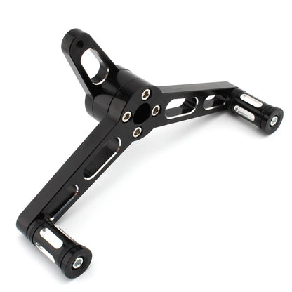Front Foot Pegs Heel Toe Shifter Lever For Harley Sportster XL883 1200 Iron883 G