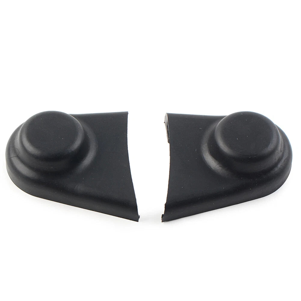 Screw Nut Bolts Covers Waterproof Rubber For Harley Touring Motorcycle Black USA