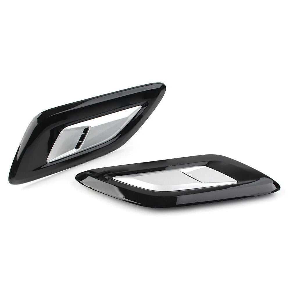 2x Front Hood Air Inlet Vent Grille Cover Trim For Land Rover Range Rover Sport