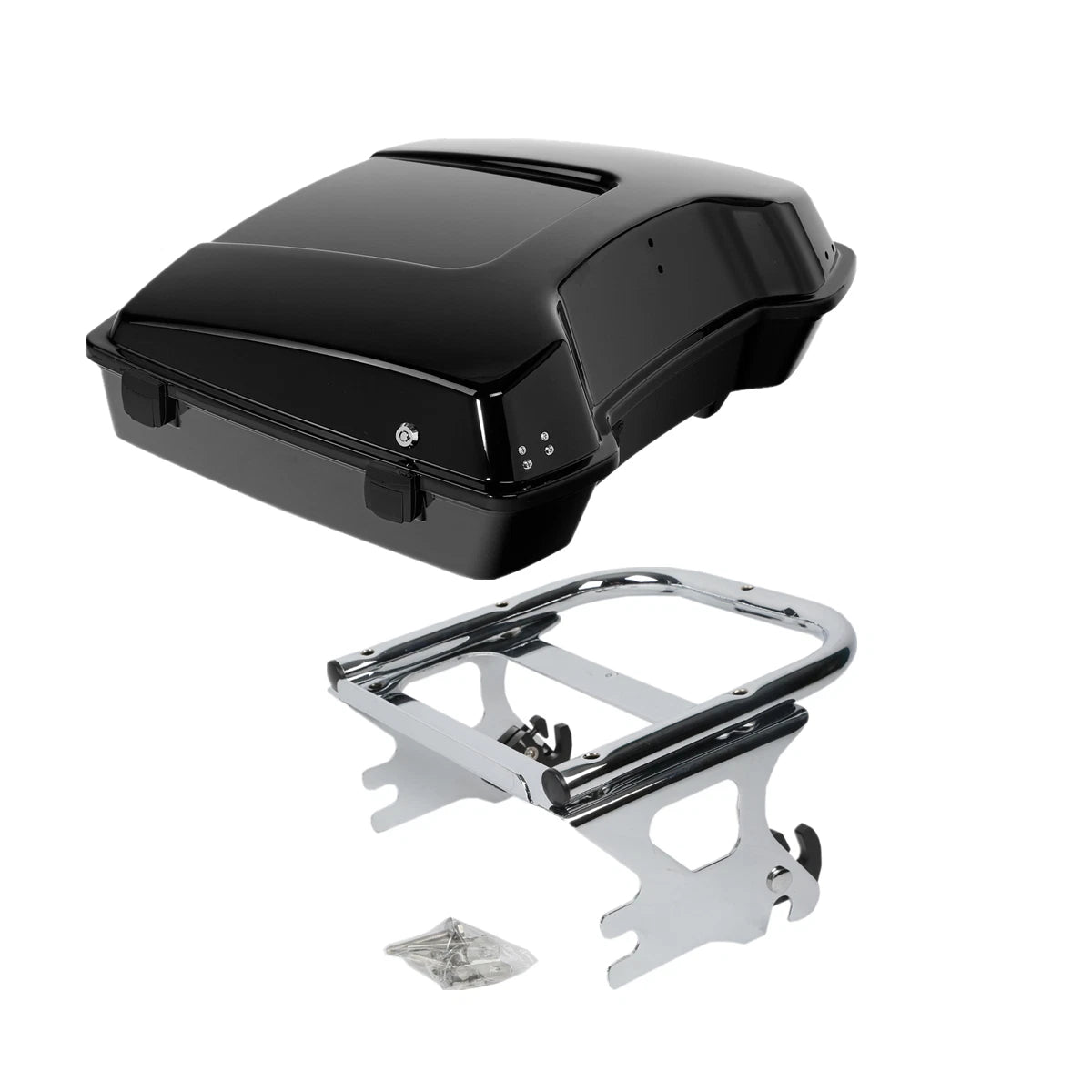 Razor Trunk 2 Up Mount Rack Fit For Harley Electra Glide 1997-2008