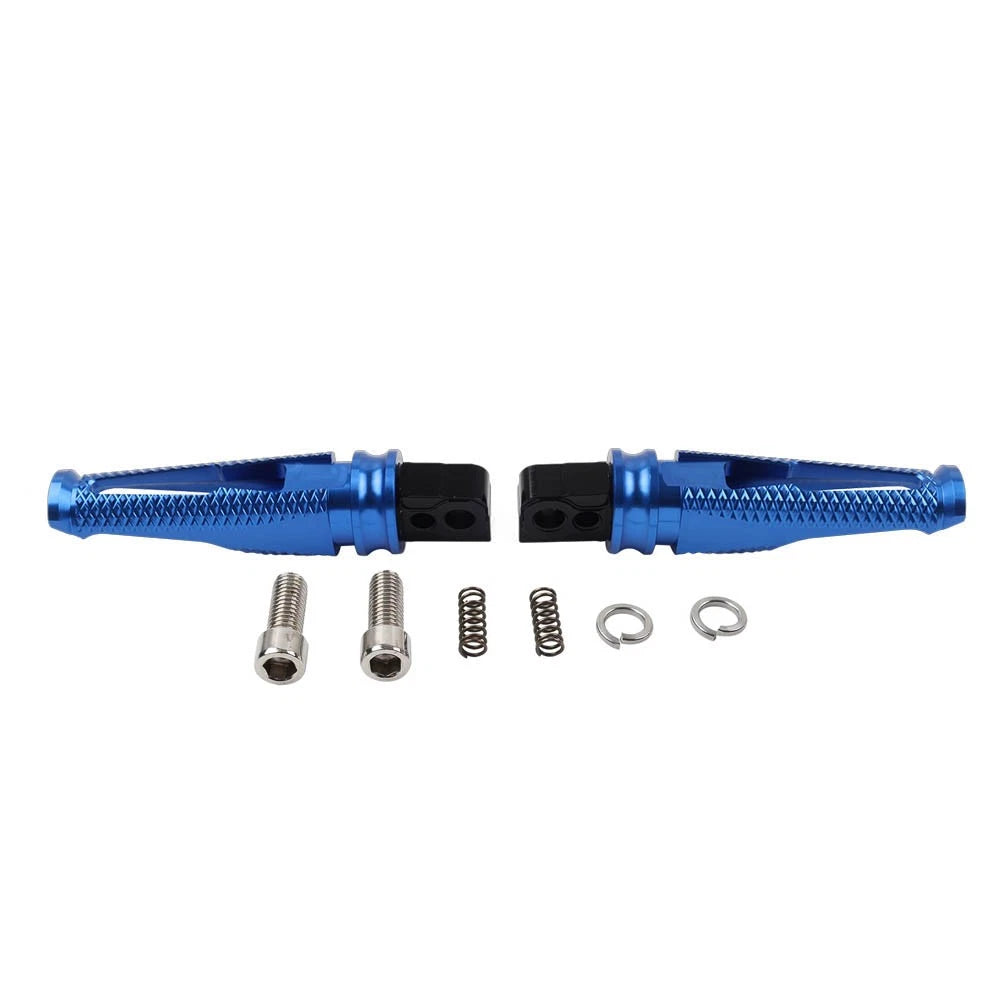 Blue Foot Pegs Rear Passenger Footrests Pedal For Suzuki GSXR600/750 GSXR1000