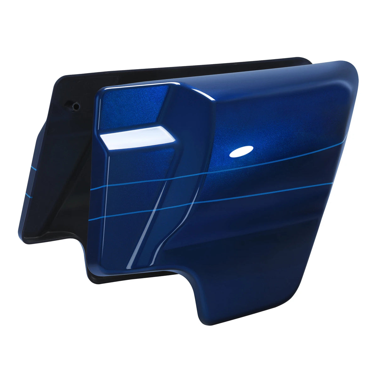 Battery Side Covers Fit For Harley Street Road Glide King 2009-23 Superior Blue