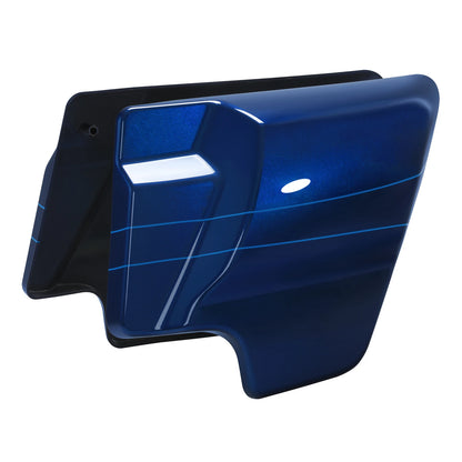 Battery Side Covers Fit For Harley Street Road Glide King 2009-23 Superior Blue
