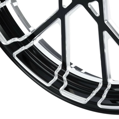 30'' Front Wheel Rim Hub Dual Disc Fit For Harley Touring Road Glide 2008-Up ABS