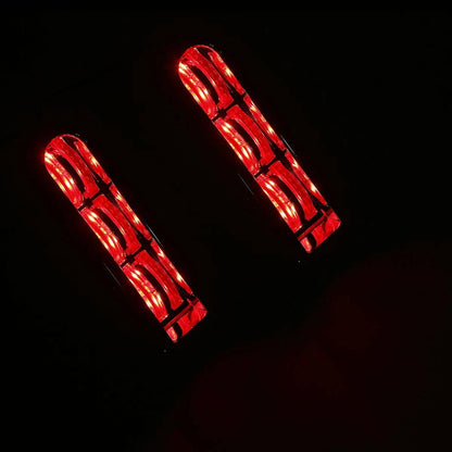 Saddlebags LED Insert Light & Brake Turn Lights For Harley Road Glide King 14-24