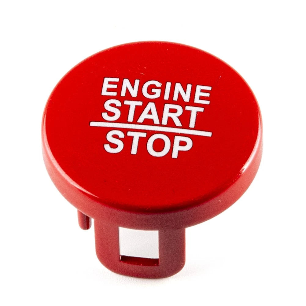 Red Engine Start Stop Button Cover For Maserati Ghibli Quattroporte Levante 16+
