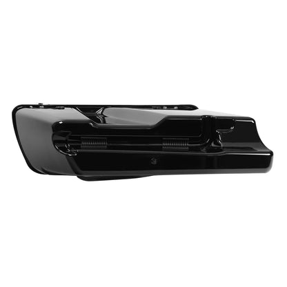 Black Extended Hard Saddlebag &6x9 Speakers For Harley CVO Electra Glide 2014-Up