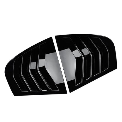 Rear Window Side Vent Shutter Louver Cover For BMW 3 Series E90 Sedan 2005-2013