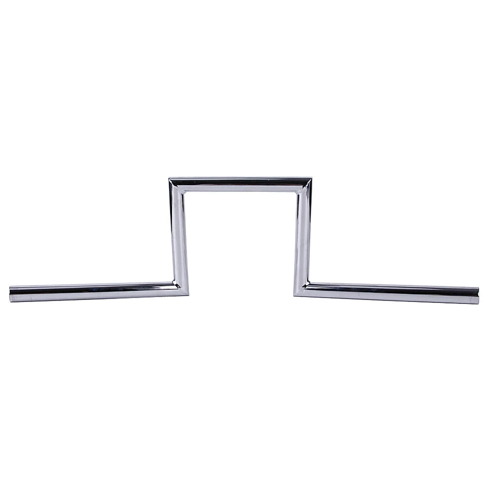 8" Rise 1" Ape Hanger Handlebars Drag Z-Bar Universal For Harley Honda Kawasaki