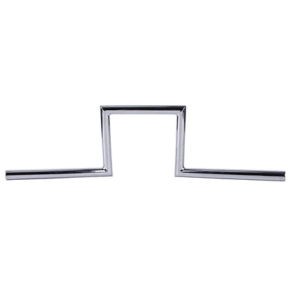 8" Rise 1" Ape Hanger Handlebars Drag Z-Bar Universal For Harley Honda Kawasaki