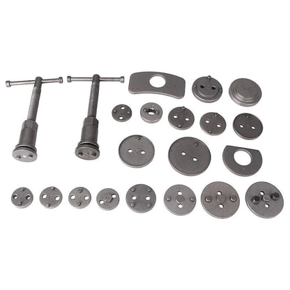 21pcs Disc Brake Caliper Wind Back Tool Brake Pad Piston Compressor Rewind