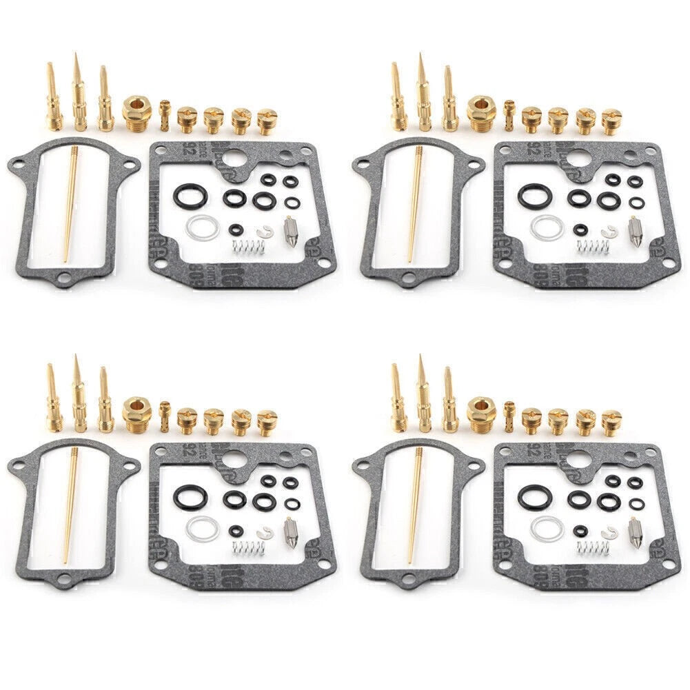 4x Carburetor Repair Kits Jet Gaskets For Kawasaki KZ900A 1976 1977 KZ900B 1976