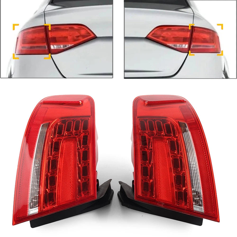 2Rear Tail SignalLight Outer Brake StopWarningLight For Audi A4 S4 B8 Sedan08-12