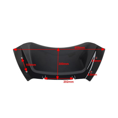 US 12'' Windscreen Windshield For Harley Touring Road Glide CVO 2023 2024 Smoke