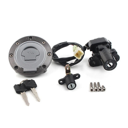 Motorbike Ignition Switch Lock Kit Gas Cap Key For Yamaha FZ09 FZ07 FZ1/FZ6/FZ8