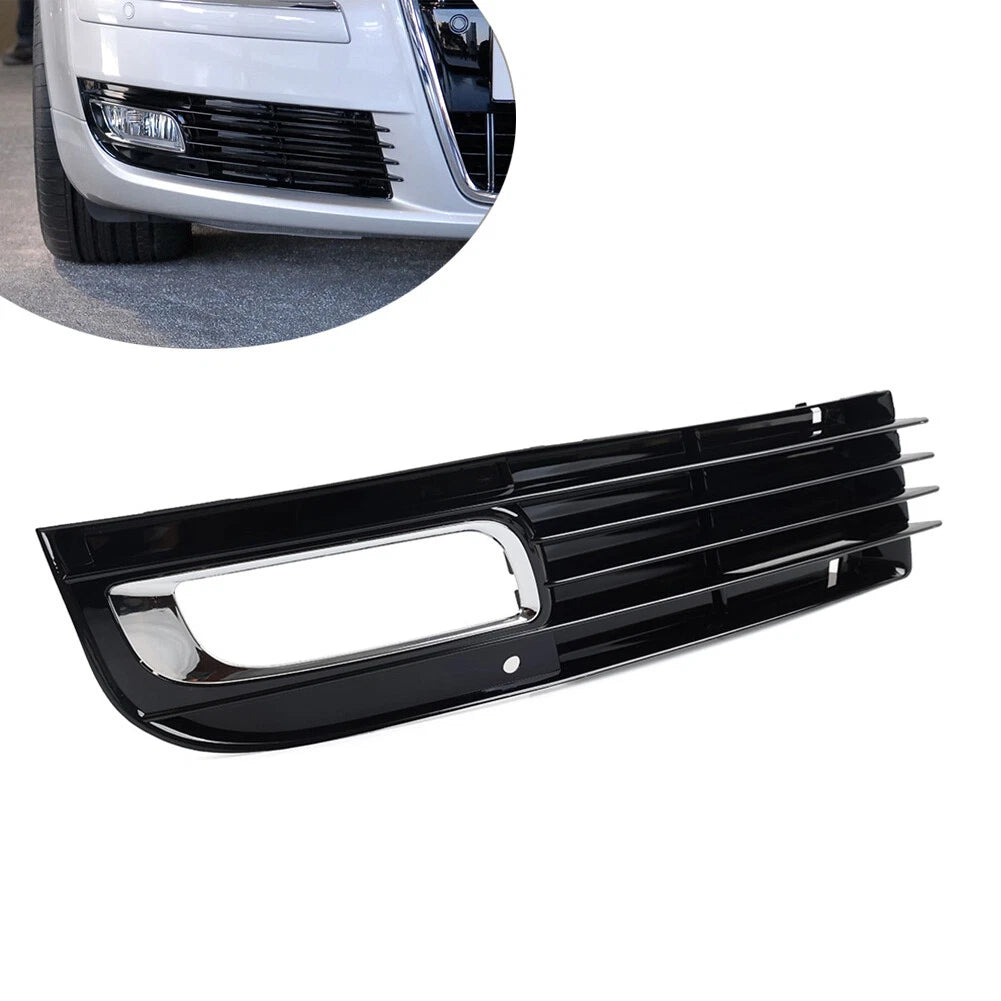 Front Bumper Fog Light Lamp Bezel Frame Grill Lower Grille For Audi A8 D3 Right
