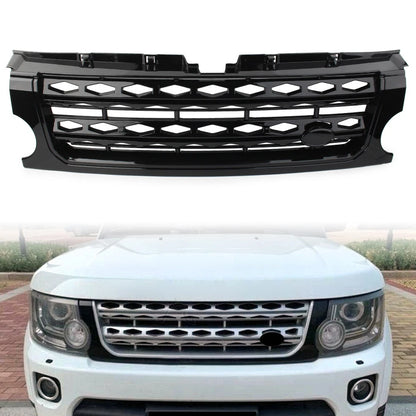 Front Grille Bumper Mesh For Land Rover Discovery LR3 2005-2009 All Black
