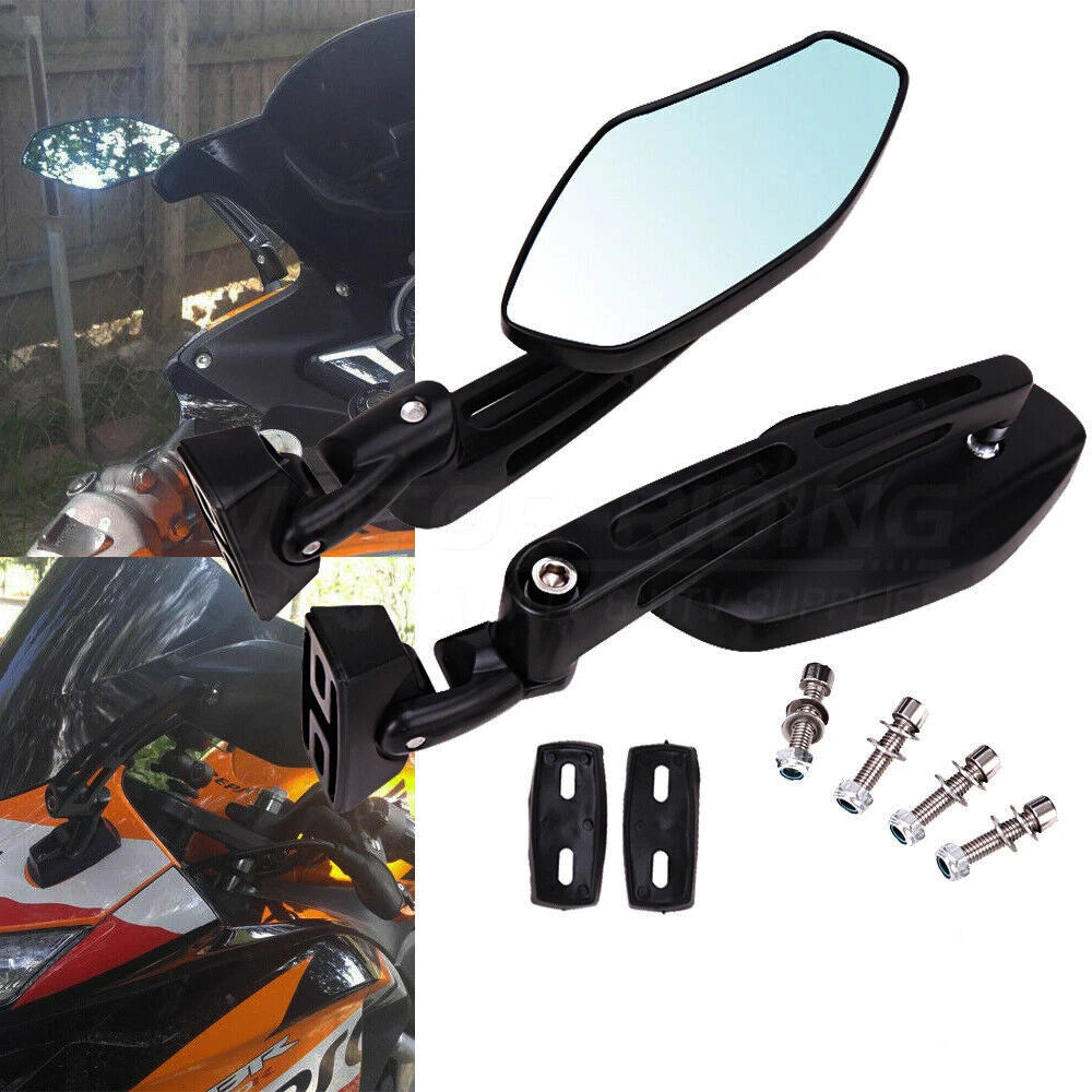 Motorcycle Race Rearview Mirrors for Yamaha YZF R6 R1 Honda CBR 600 Suzuki GSXR