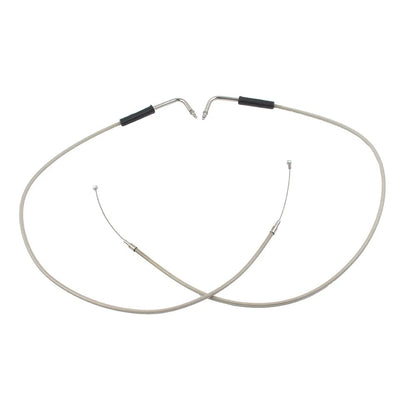 Stainless Steel Throttle Cable For Harley Sportster XL1200 883 Dyna Road King US