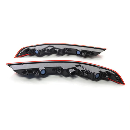 1 Pair Of Rear Bumper Fog Light Reflector Fit For Porsche Cayenne 2015-2017