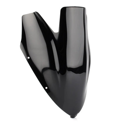 Front Windshield Windscreen Windproof Fit Kawasaki NINJA 650 ER6F 2006-08 Black