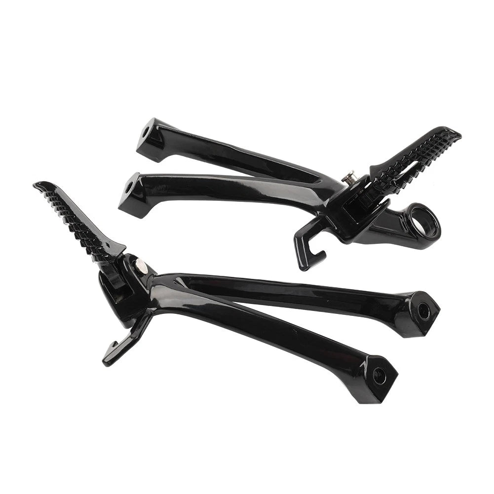 Rear Passenger Footrests Foot Pegs Bracket For Suzuki GSXR600 GSXR750 08-10
