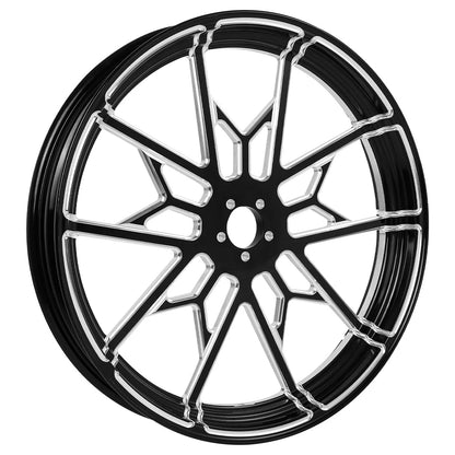 21''X 3.5'' Front Wheel Rim Dual Disc Hub For Harley Touring Road Glide 97-21