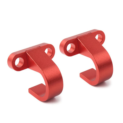 2x Rear Brake Hose Clamp Guide Red For Yamaha YZ125 250 YZ250F YZ450F YZ85 03-22