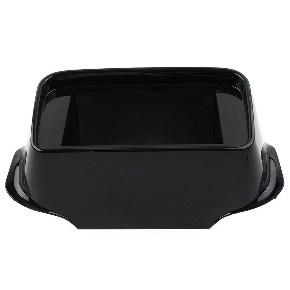 Radio Stereo Double DIN Adapter Fit for Harley Road Glide FLTR 1998-2013 Black