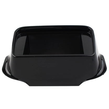 Radio Stereo Double DIN Adapter Fit for Harley Road Glide FLTR 1998-2013 Black