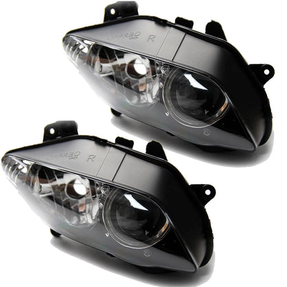 Headlight Headlamp Assembly Fit For Yamaha YZF R1 YZF-R1 YZFR1 2004-2006 2005 04