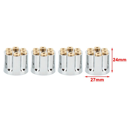 Spark Plug Screw Nut Head Bolt Cap Engine Topper Cover For Harley Twin Cam