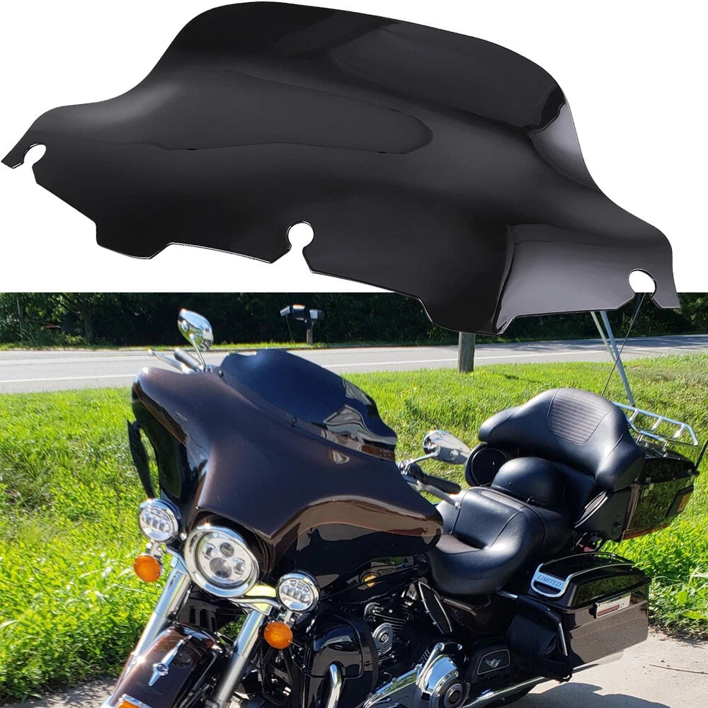 8" Wave Windshield WindScreen For Harley Electra Street Glide FLHX FLHT 1996-13