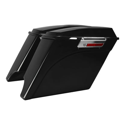 Extended Saddlebags 6X9" Speaker Lid Rear Fender Fit For Harley Road Glide 09-13