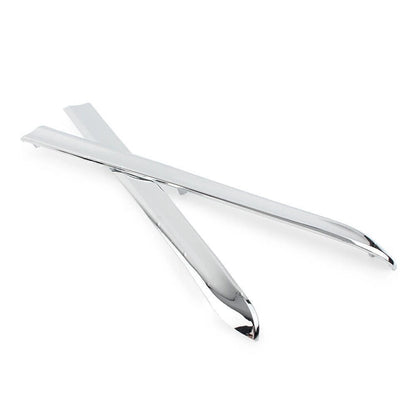 2x Chrome Left & Right Saddlebag Moulding For Honda Goldwing GL1800 2001-2011 02