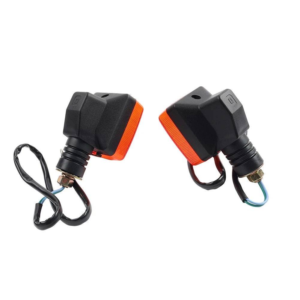 Pair Turn Signal Indicator Light For Honda XR250L XR650L CB125 Twin NPS50