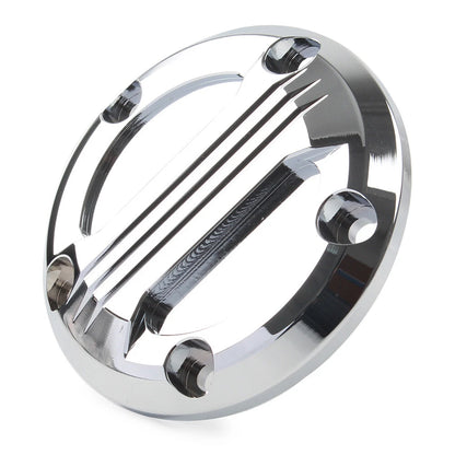 For Harley Twin Cam 99-17 Touring Electra Glide Timing Point Cover 5Holes Chrome