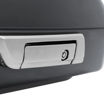 Chopped Trunk Luggage Fit For Harley Electra Glide 14-Up Gauntlet Gray Metallic